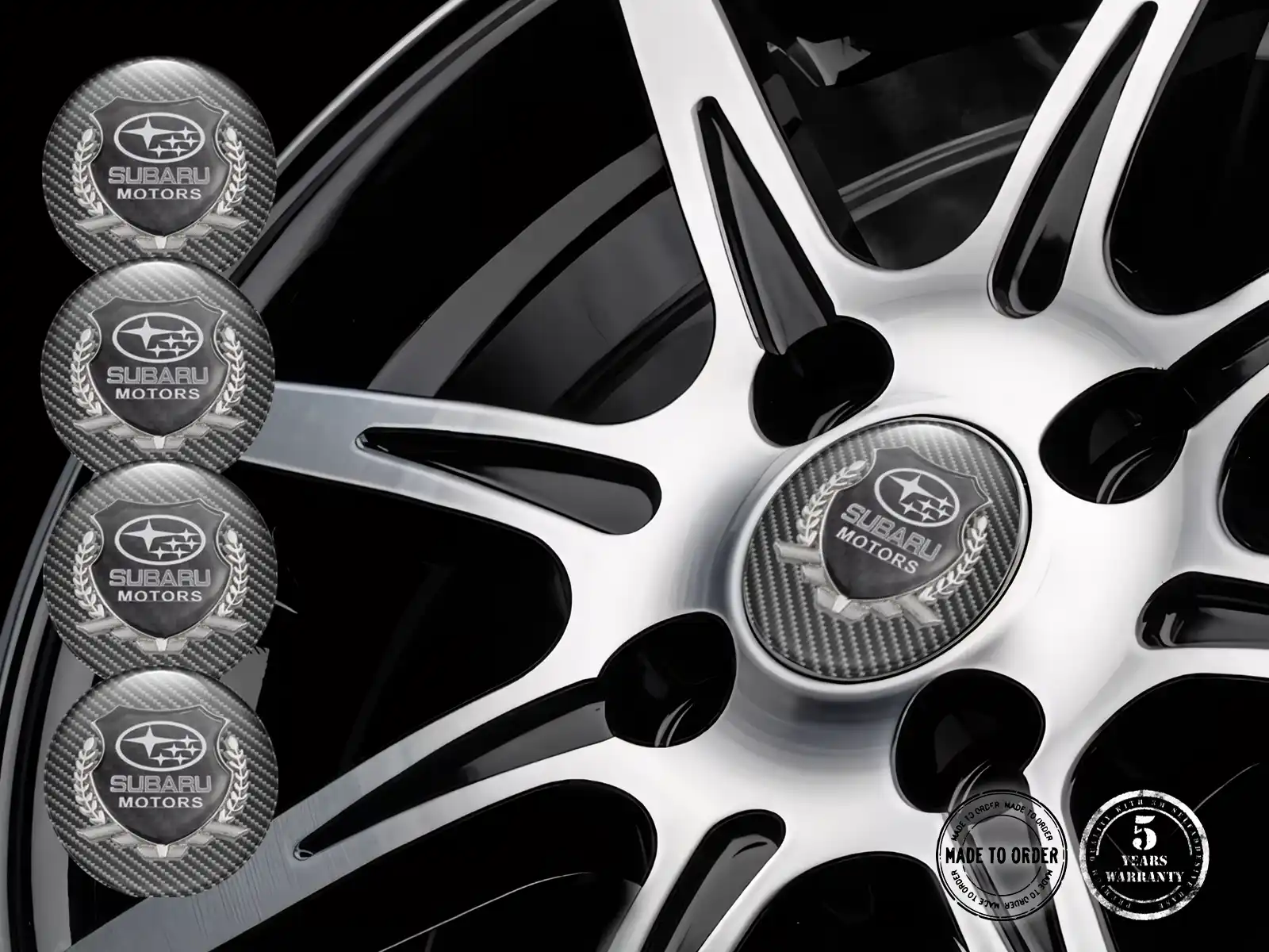 Subaru Pegatinas Aro Niche Onda Stellar Performance X